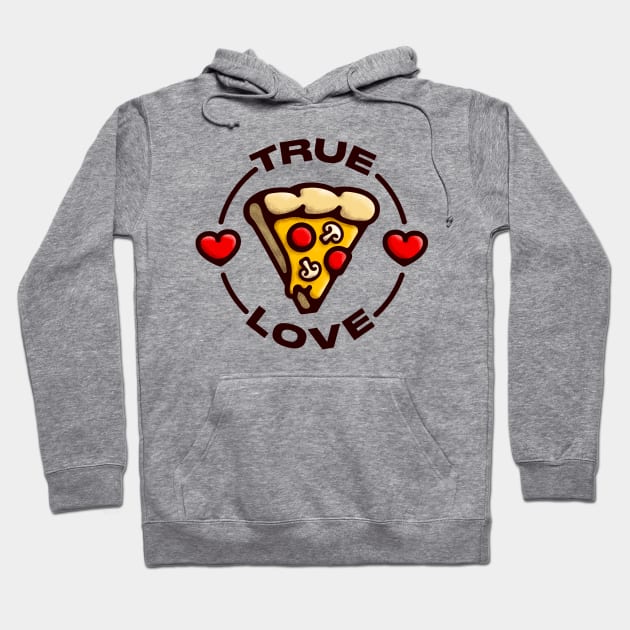 Pizza Love Hoodie by Franjos